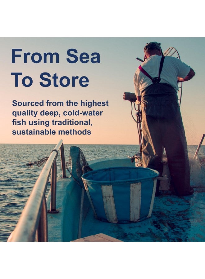 Carlson كارلسون - أوميغا القصوى 2000، 2000 ملغ من أحماض أوميغا-3 الدهنية بما في ذلك EPA و DHA، زيت سمك نرويجي من الصيد البري، مكمل زيت السمك المستدام، بنكهة الليمون، 180 كبسولة لينة - Image 5