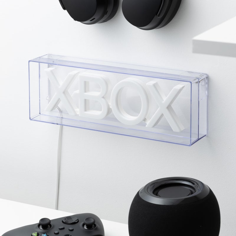 Paladone Xbox LED Neon Light, Free Standing or Wall Mountable Gaming Desk Accessories, Game Room Decor & Gift for Gamers, 11.7" Wide - Image 3