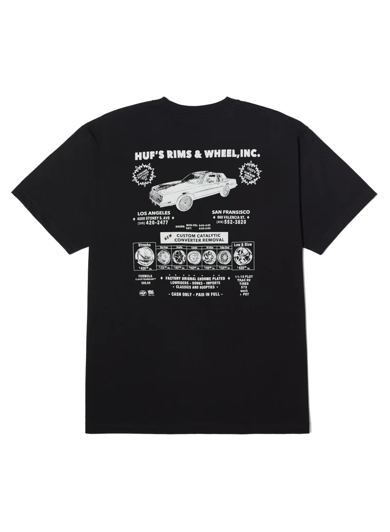 HUF Rim Wheel inc SS Tee