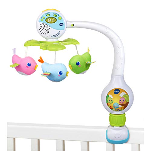 VTech Soothing Songbirds Travel Mobile, White - Image 2