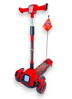 فلاش سكوتر للأطفال ، للأعمار من 3 إلى 10 سنوات - من gtgtoys (RED)  - Image 2