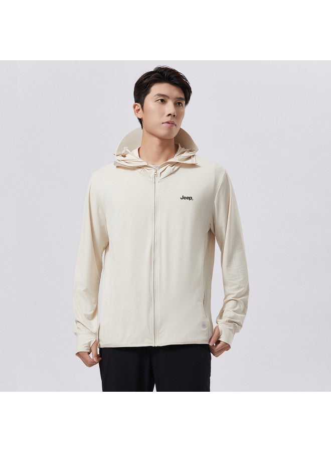 Jeep Upf50+】men's Summer Fashion Versatile Sun Protection Hooded Jacket, Outdoor Uv-resistant Coat For Men - Image 3