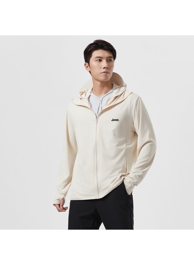 Jeep Upf50+】men's Summer Fashion Versatile Sun Protection Hooded Jacket, Outdoor Uv-resistant Coat For Men - Image 2