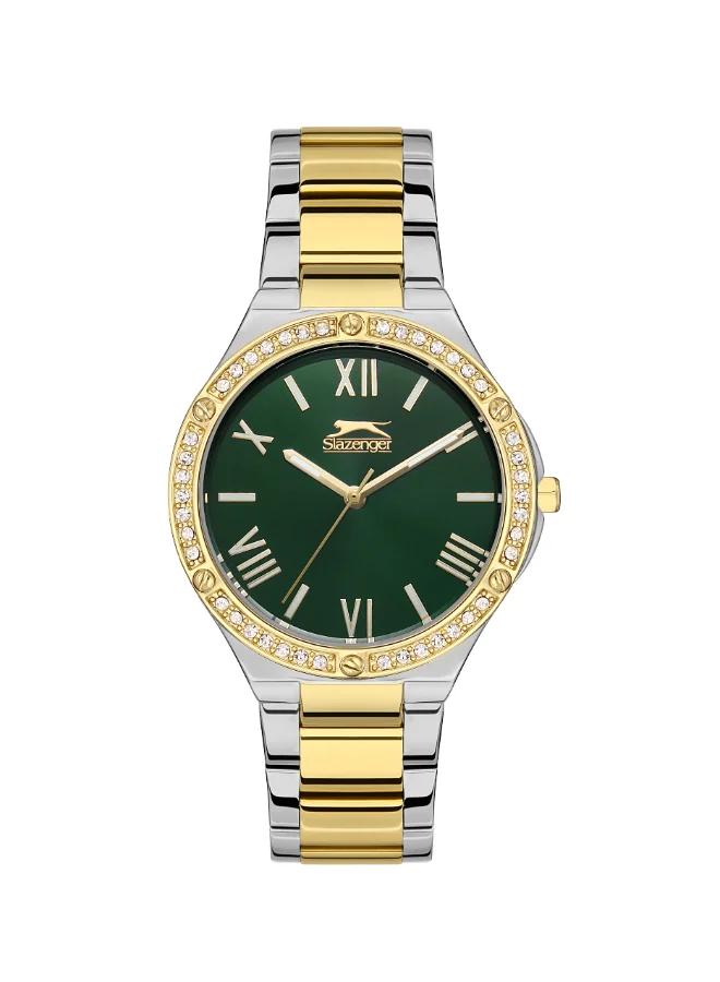 سلازنجر SLAZENGER Women Analog Green Watch -SL.9.2141.3.03