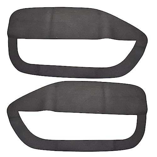 ANTUKO 2Pcs Car Front Door Panel Leathe Insert Cards Cover Replacement for Mustang 2005-2009 - Image 3