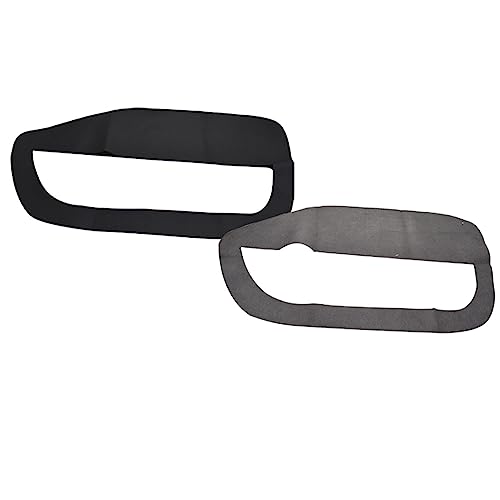 ANTUKO 2Pcs Car Front Door Panel Leathe Insert Cards Cover Replacement for Mustang 2005-2009 - Image 4