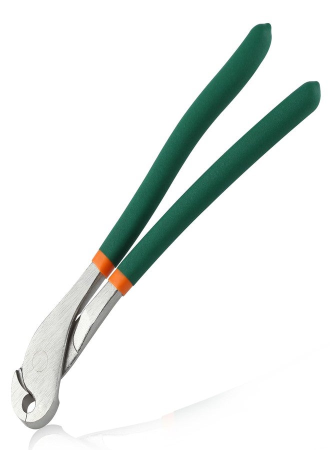 LEONTOOL Heavy Duty J-Clip Pliers, Anti-slip Comfortable Grip, Curved Nose for Building Cages & More - Image 1