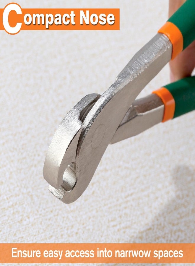 LEONTOOL Heavy Duty J-Clip Pliers, Anti-slip Comfortable Grip, Curved Nose for Building Cages & More - Image 5