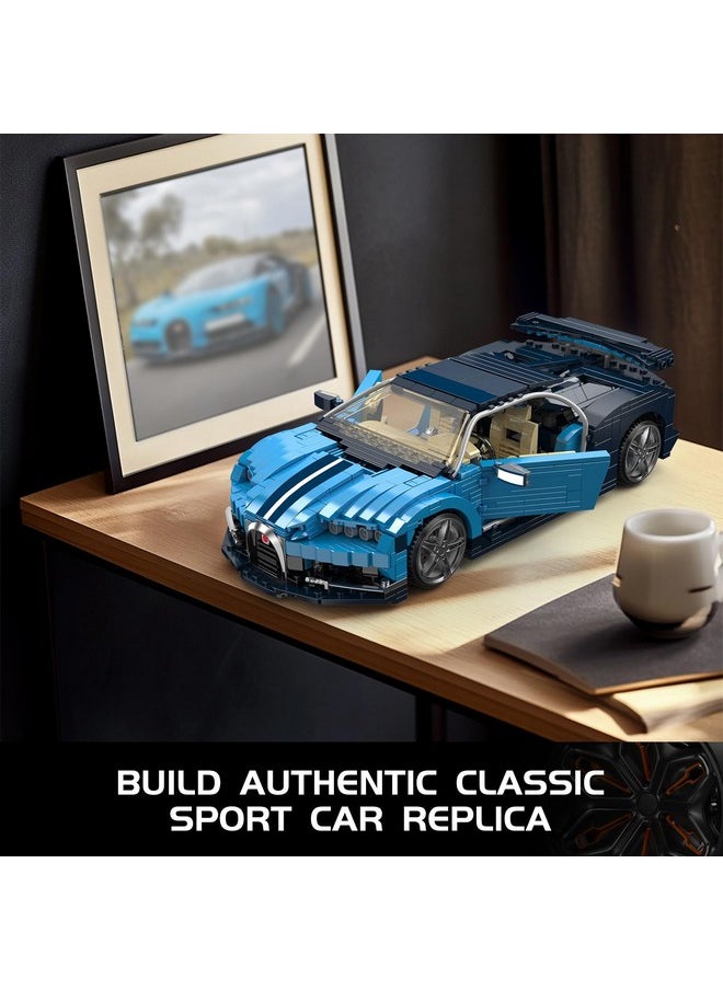 mould king 10111 Super Sports Car Building Blocks, 1222 Pieces Racing Car Model Toy, Creative Idea Vehicle Collectible For Kids/Adult  - Image 2