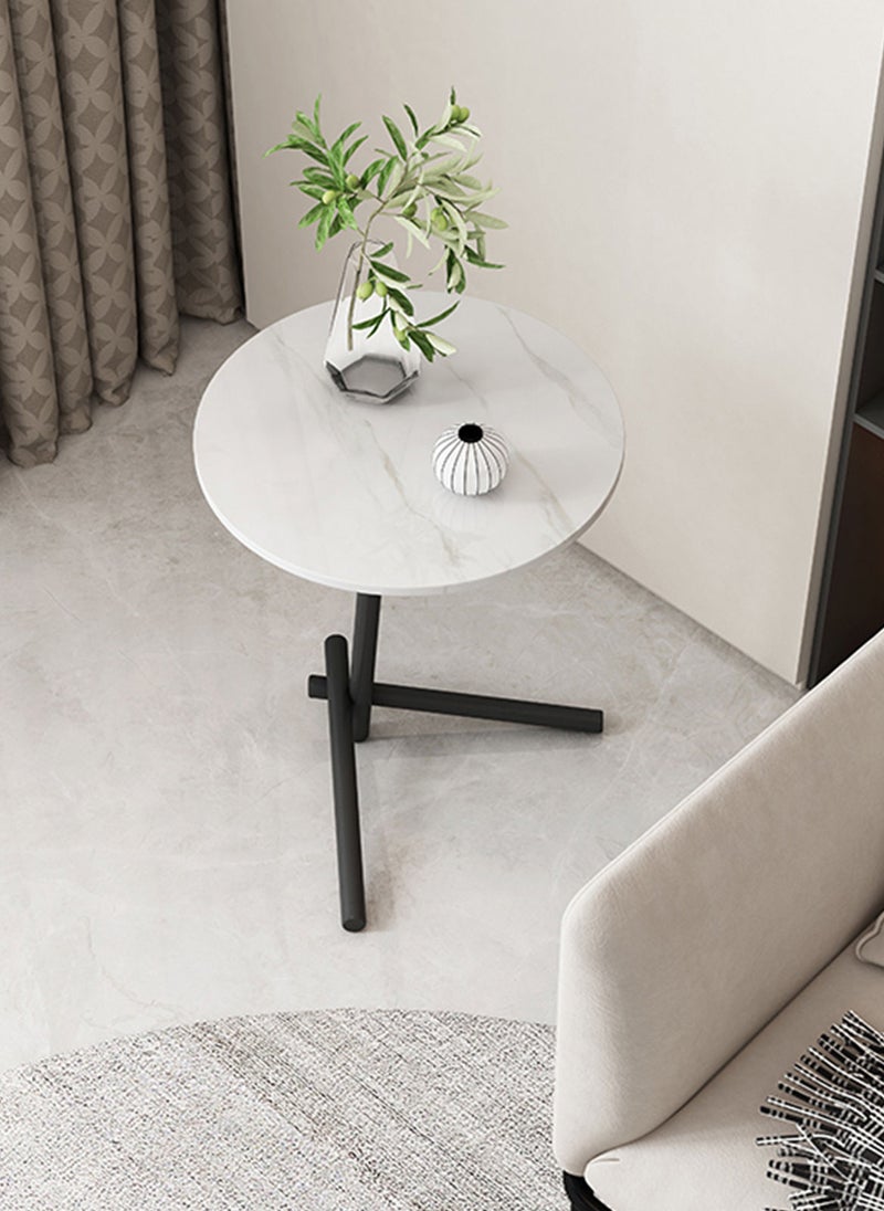 Sharpdo Sharpdo Living Room Coffee Table Sofa Marble Side Table Small End Table  - Image 5