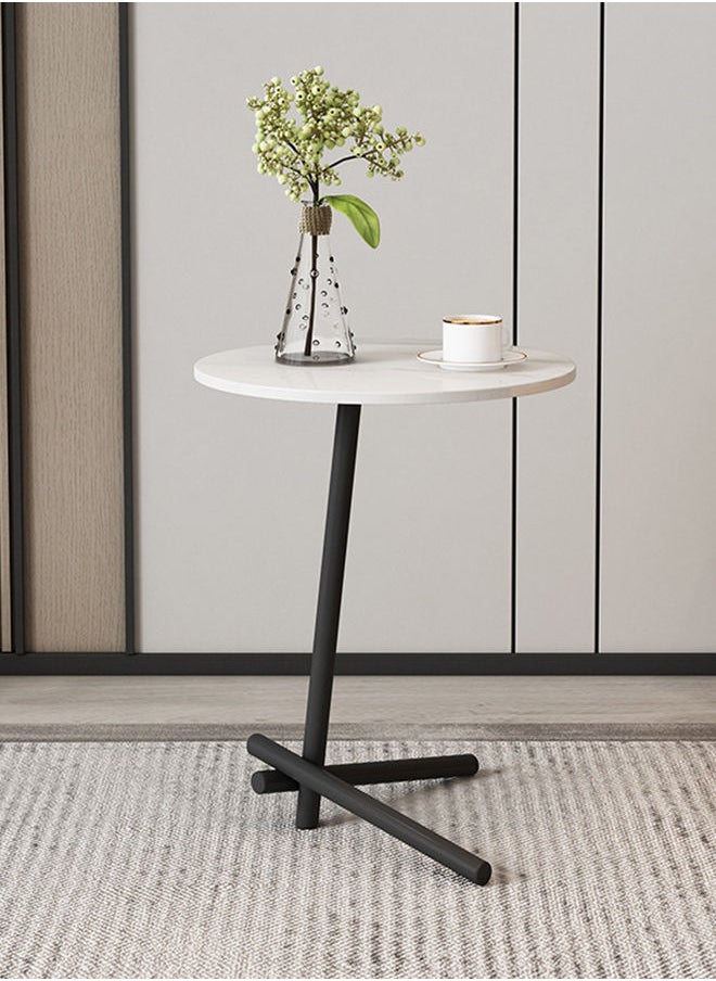 Sharpdo Sharpdo Living Room Coffee Table Sofa Marble Side Table Small End Table  - Image 2