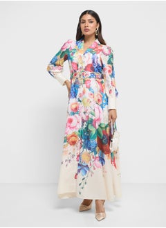 Khizana Floral Print Dress  - Image 4