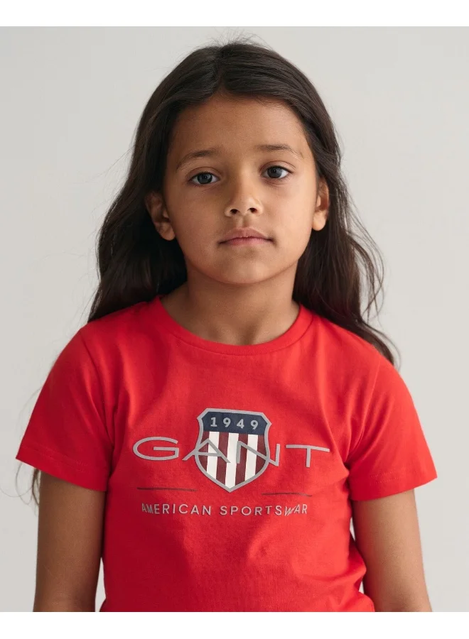 غانت Gant Archive Shield Ss T-Shirt