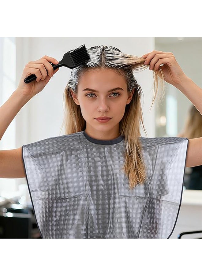 Waterproof Shower Cape, Remedial Waterproof Post-surgery Garment, Short Shoulder and Arm Shower Protection Cape for Hair Styling and Dyeing, Haircut Protective Clothing Cape - Image 4