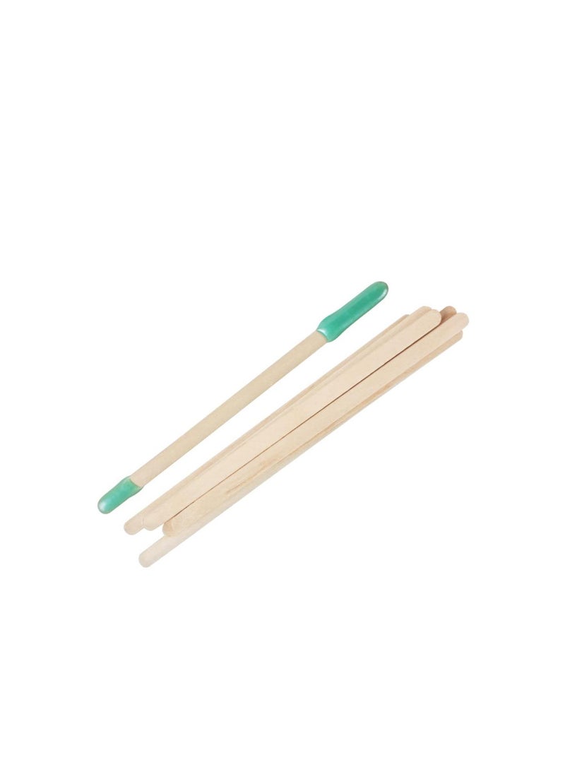Generic - Wooden Depilatory Wax Applicator Stick,100PACK Wooden Hair Removal Tools Tattoo Waxing Spatula Stick Lip Nose Eyebrow Waxing Sticks For Home Spa - Image 1