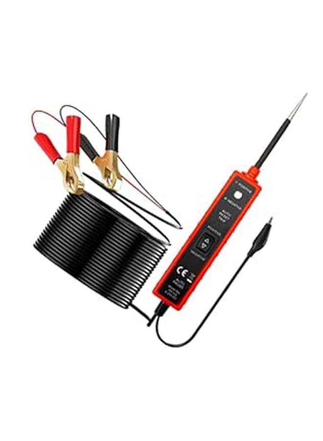 Automotive Engine Circuit Tester with Battery Clips for Voltage Detection and Diagnostics - Image 1