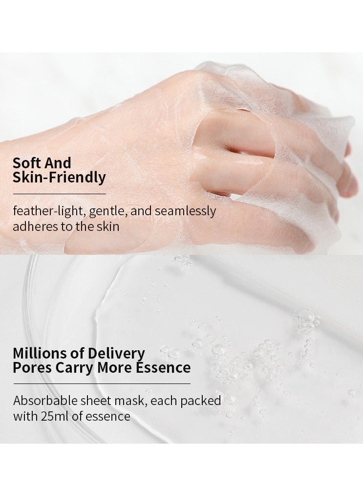 Kormesic Arbutin Nourishing Face Mask 5 Pieces, 25ml Each - Deep Hydration, Even Skin Tone, Suitable for Daily Care - Image 3