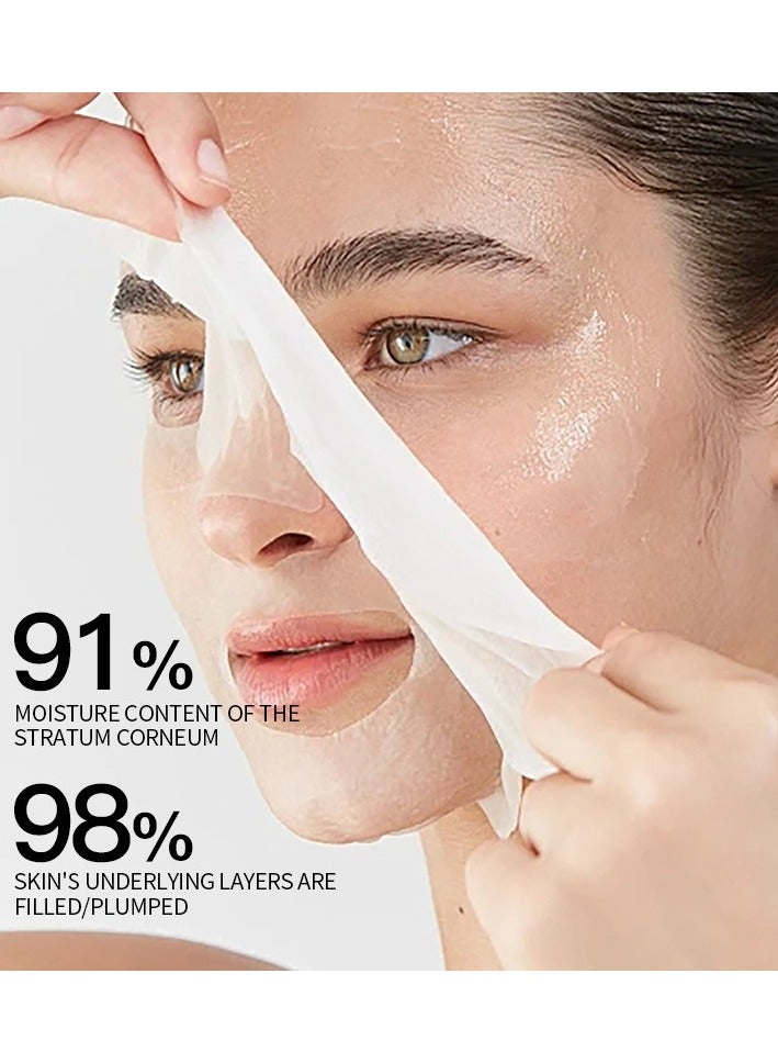 Kormesic Arbutin Nourishing Face Mask 5 Pieces, 25ml Each - Deep Hydration, Even Skin Tone, Suitable for Daily Care - Image 4