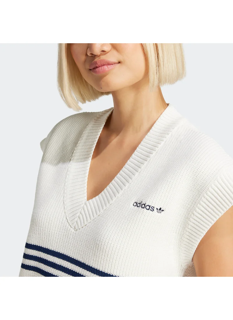 adidas Originals 3 Stripe Knitted Vest