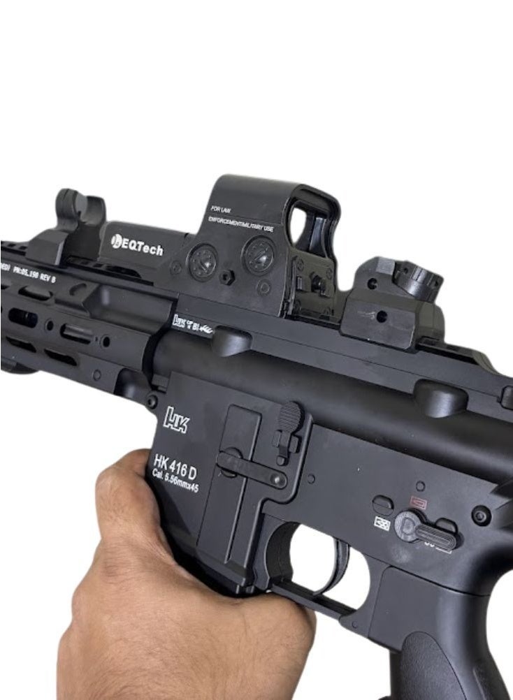 بريميم بندقية رش جل كهربائية إم٤١٦ – لعبة قابلة للشحن بتصميم واقعي - Image 5