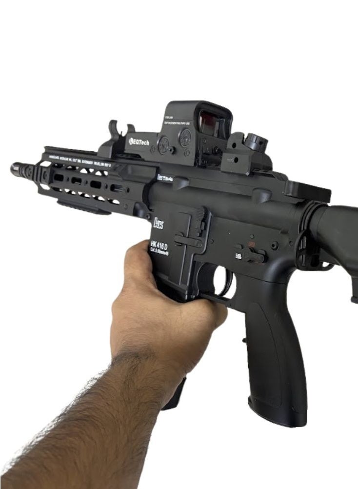 بريميم بندقية رش جل كهربائية إم٤١٦ – لعبة قابلة للشحن بتصميم واقعي - Image 3