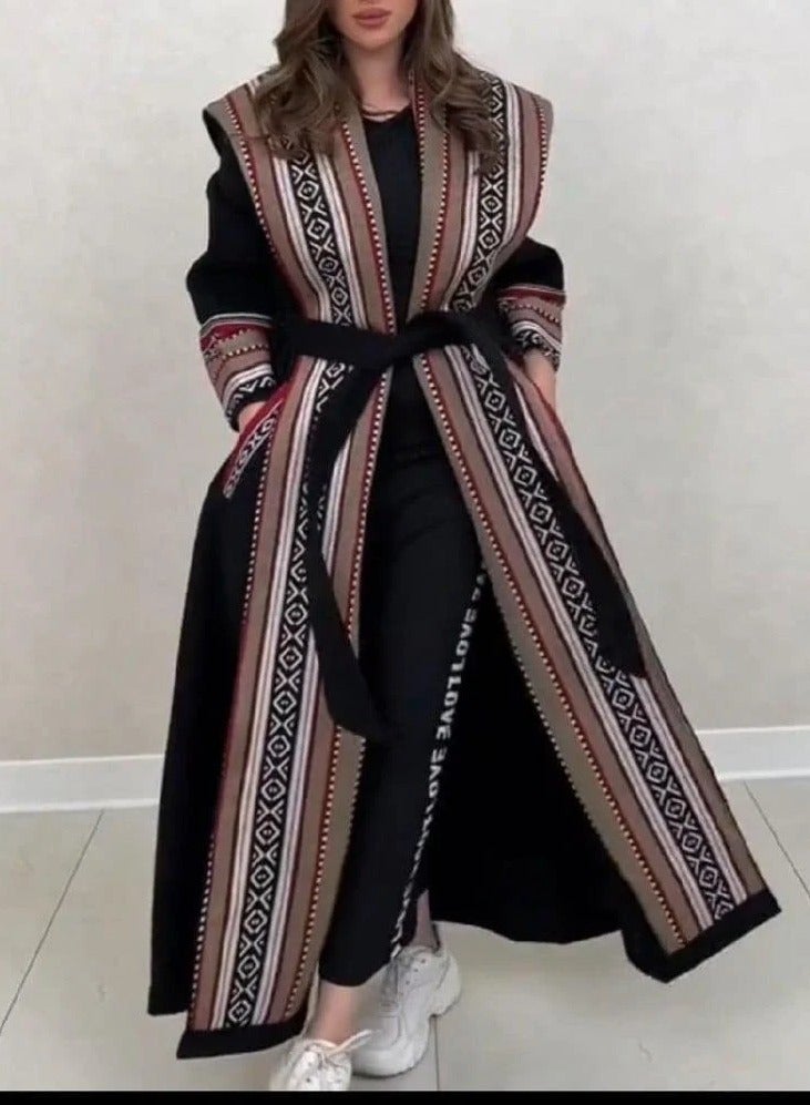 فروة فاخرة بنقشة السدوملكية - Image 5