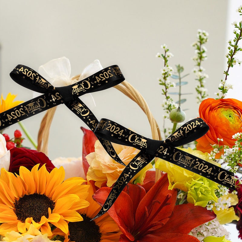 Graduation Ribbon for DIY Crafts, Lightweight and Durable, Perfect for Gift Wrapping - Image 4