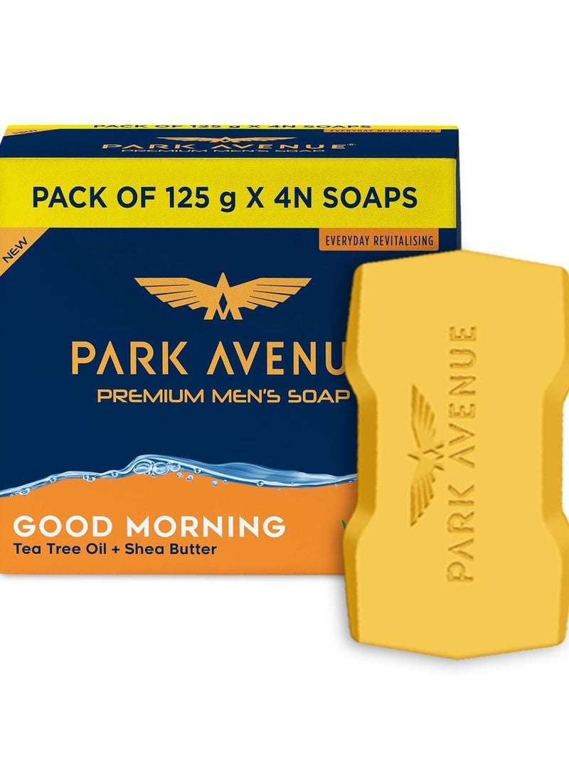 Park Avenue Premium Soaps Good Morning 4 x 125g  - Image 1