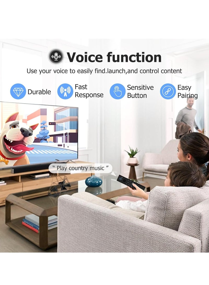 ELTRAZONE Replacement Voice Remote Control BN59-01385A for Samsung Crystal UHD, QLED 4K/8K Smart TVs (2018-2022 Models) – Includes Battery - Image 4