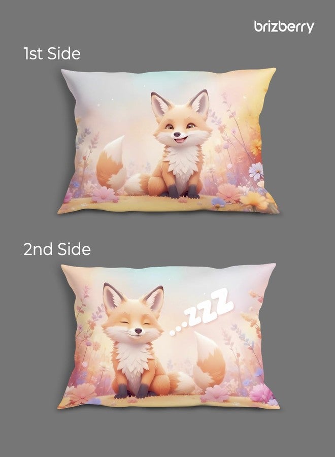 Brizberry® Kids Pillow Cushion with Super Soft Fabric | Animal & Cartoon Prints | 12x18 inches (Design 16) - Image 2