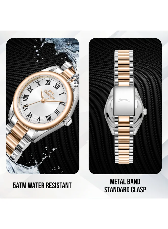 Slazenger  Slazenger Women's Analog Silver Dial Watch - SL.9.2591.3.530  | Best Price UAE