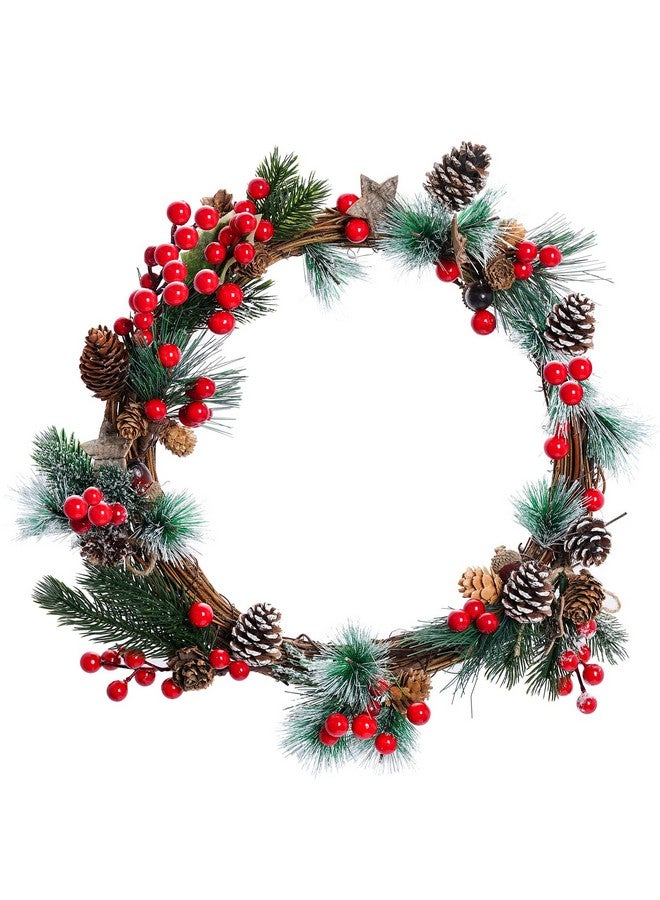 cnomg 108pcs Artificial Pine Cones Pine Branch Set, Fake Natural Pinecones Acorns Red Berries Christmas Decor Ornaments for Home Winter Decorations (108, Multicolor) - Image 4