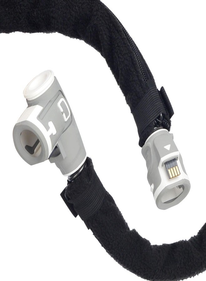 غطاء خرطوم جهاز التنفس CPAP من ClaspVital بطول 6.5 قدم، غطاء أنبوب جهاز التنفس CPAP متوافق مع أجهزة ResMed ClimatelineAir AirSense 11 و 10، تصميم بسحاب كامل مزدوج الجوانب للأنابيب المُدفأة - Image 1