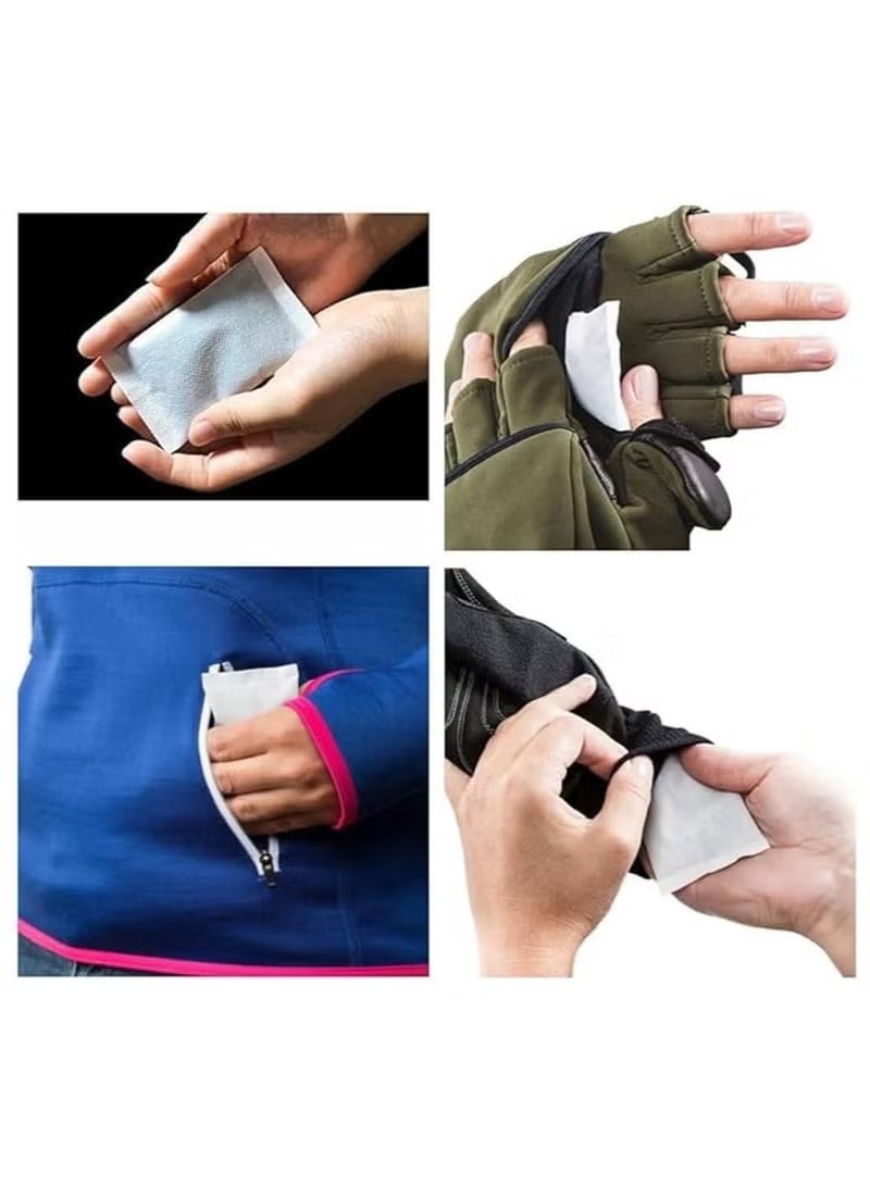 BABONA 20 PcsAir-Activated Disposable Hand Warmers, 8 Hours Heating, Unique Design Reacts with Air Creating a Safe and Long Lasting Hand Warmer, for Body, Hands & Toes - Odorless Hot Hand Warmer for Winter Outdoor Activities - Image 5