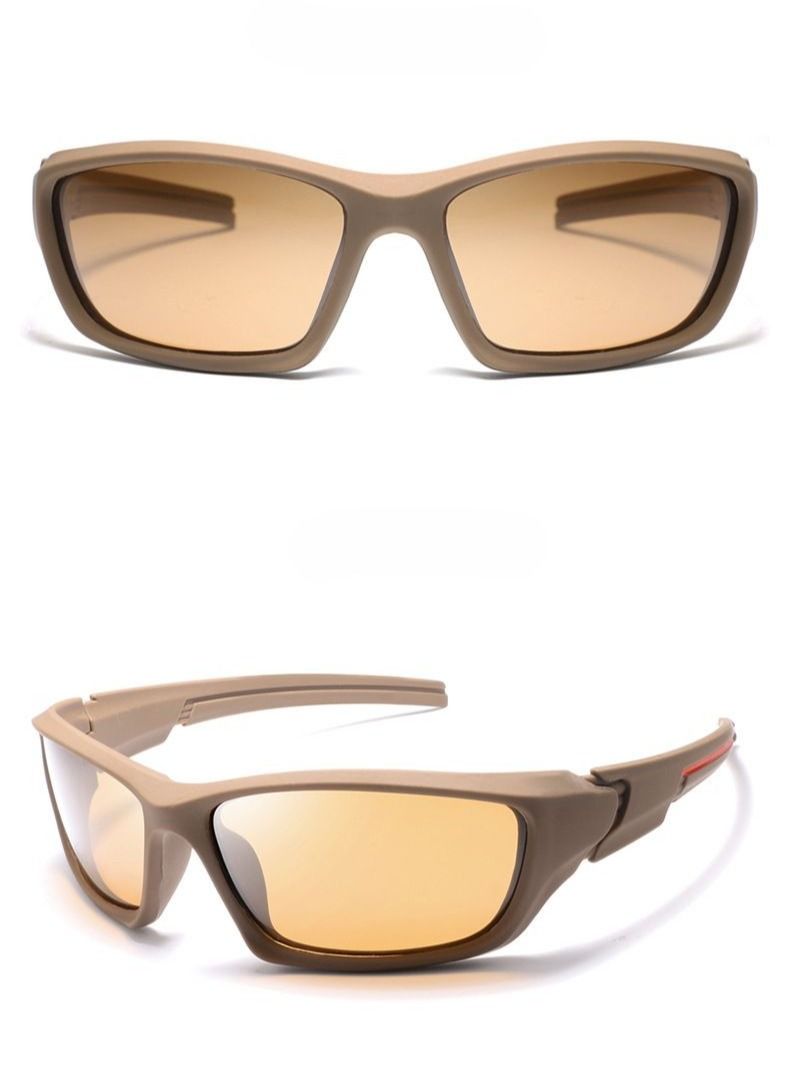 HDCRAFTER Men's Wind and Eye Protection Sports Polarized Sunglasses - Image 2