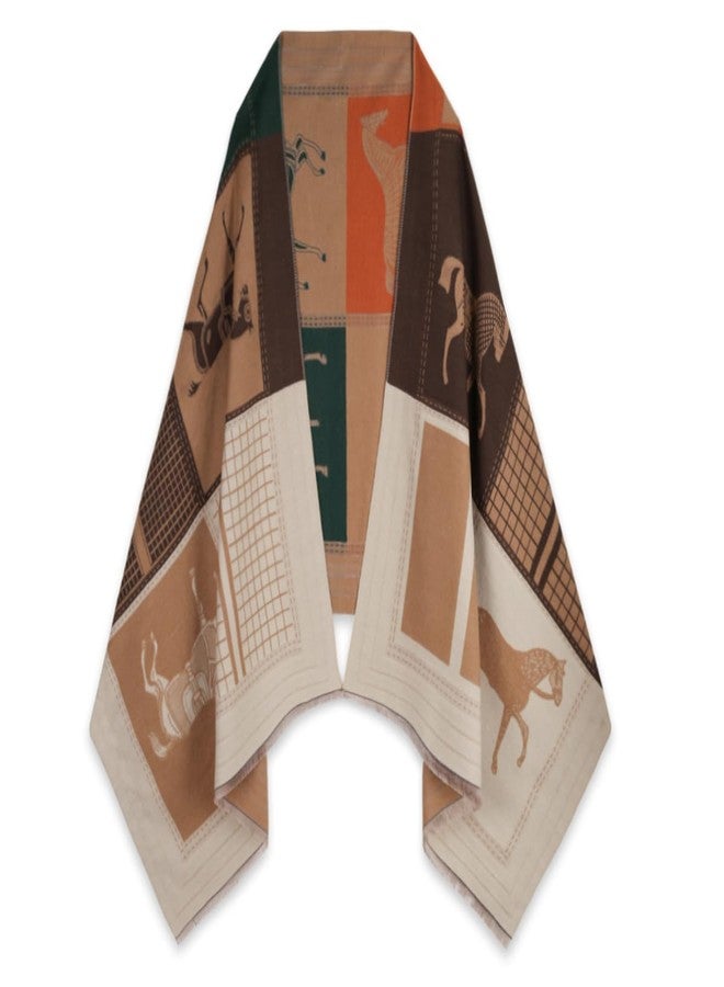 اكستري وشاح نسائي من إكستري، شال ناعم ودافئ، خفيف الوزن ولطيف على البشرة، متعدد الاستخدامات لجميع الفصول، فكرة هدية مثالية للعطلات - Image 1