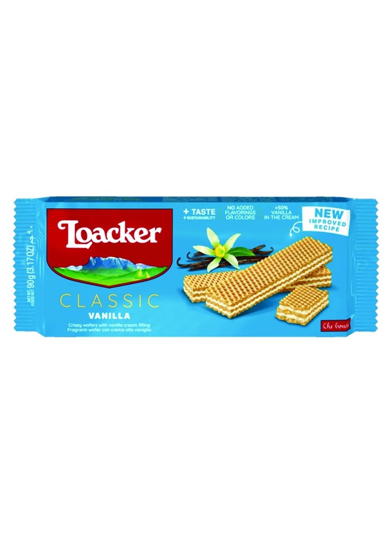Loacker Classic Vanilla 90g - Image 1