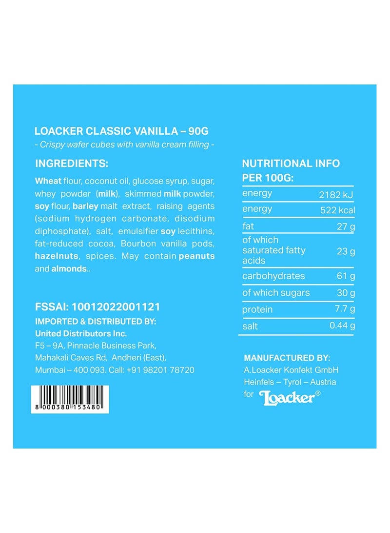 Loacker Classic Vanilla 90g - Image 2