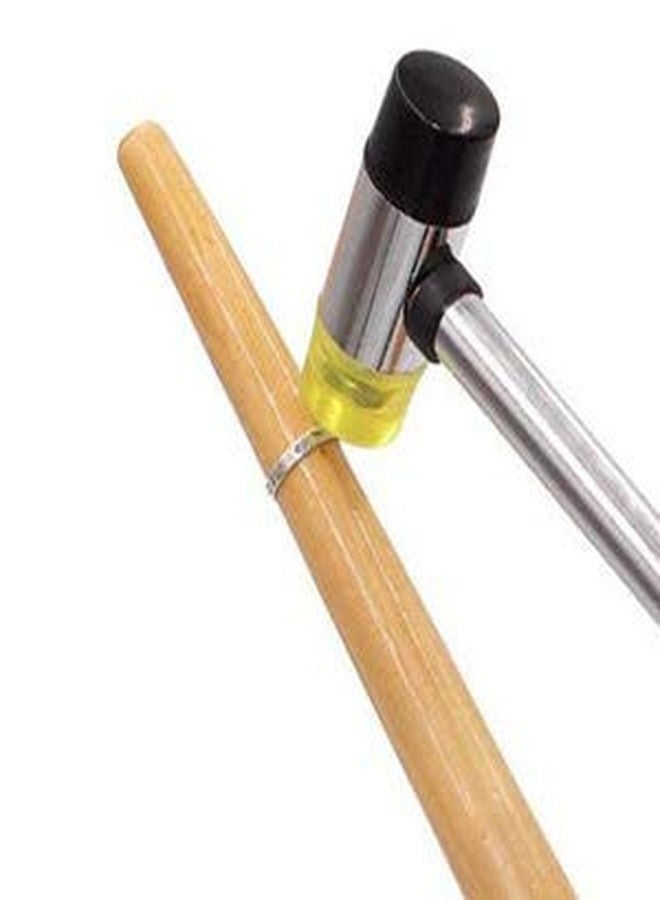 MIKMAYTOO Soft Mallet with 2 Head Tip, Double-Faced Rubber Head Hammer for Jewelers Craftsman, Leather Crafts, Wood, Flooring Installation,Diameter 30mm (1, Medium) - Image 3
