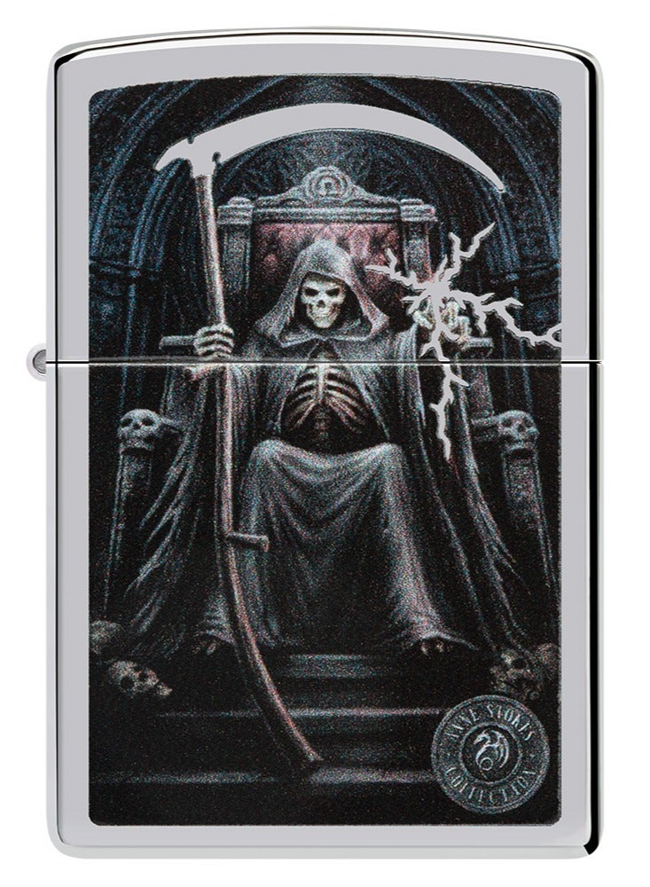 Zippo Ci400573 250 Anne Stokes Collection High Polish Chrome Windproof Lighter - Image 2