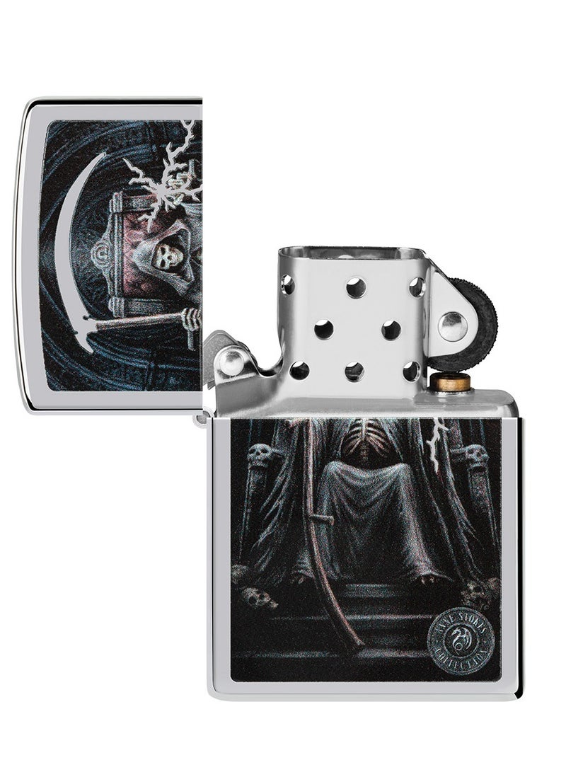 Zippo Ci400573 250 Anne Stokes Collection High Polish Chrome Windproof Lighter - Image 4
