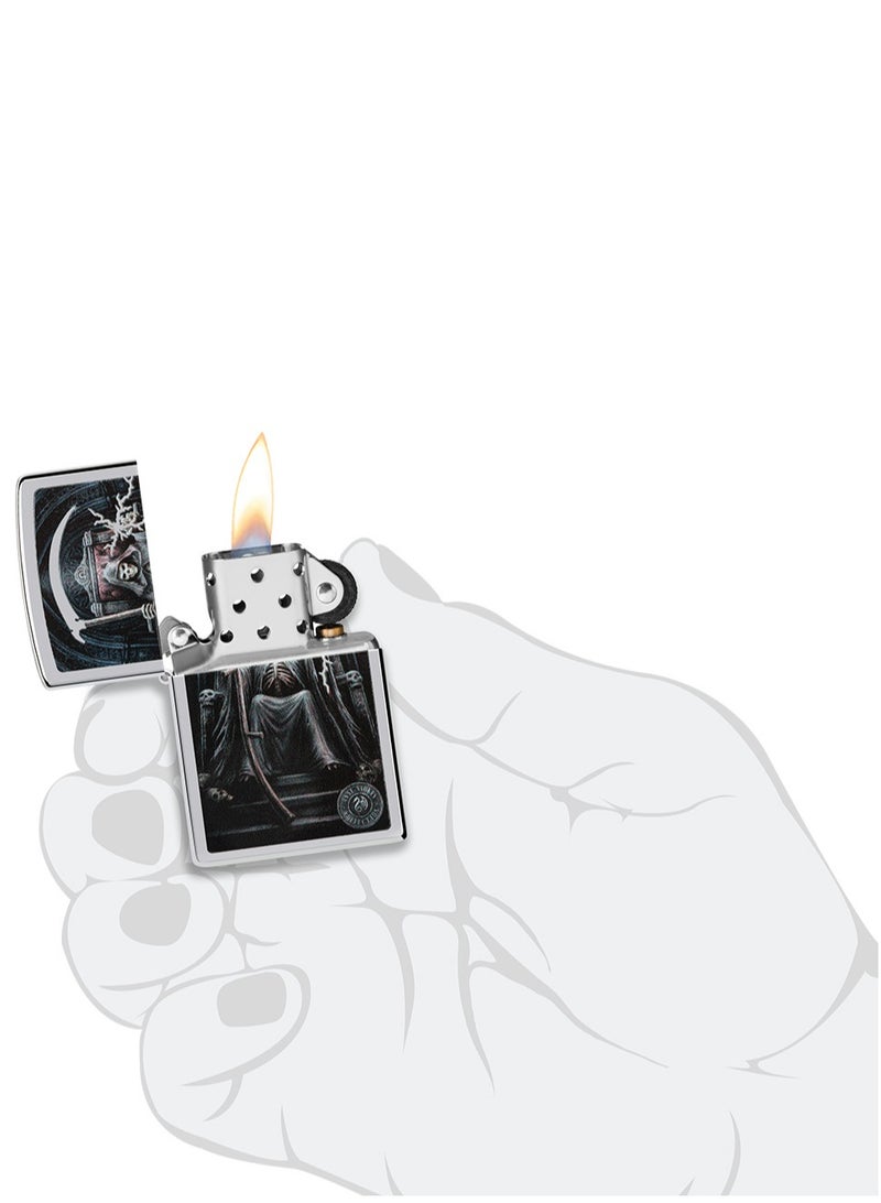 Zippo Ci400573 250 Anne Stokes Collection High Polish Chrome Windproof Lighter - Image 5