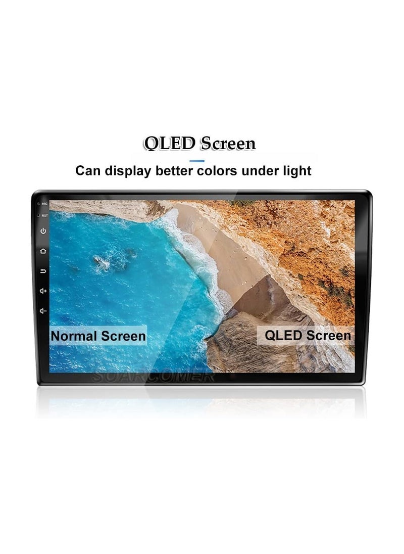 Android Screen For KIA PICANTO 2016-2019 6GB RAM 128GB ROM 9 Inch Support SIM Card, Apple Carplay, IPS Touch Screen DSP built In Bluetooth USB Radio WiFi Play Store Backup Camera included