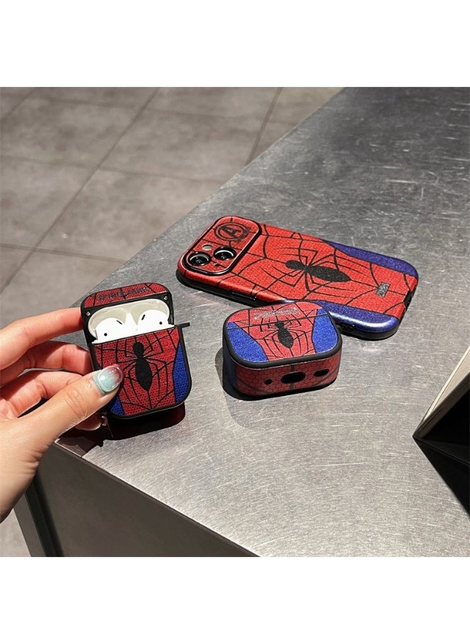 Generic - Fashion Spiderman Style Protective Case Cover for Apple AirPods Pro for Men Women - Image 1