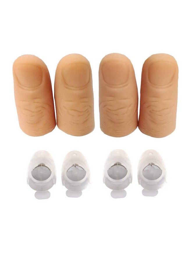 VANTIYAUS Finger Lamp (2 Packs/4Pcs) Thumbs Lamp Magic Lamp Up Finger Magic Trick Fake Finger Prank Toy Tool For Halloween - Image 2