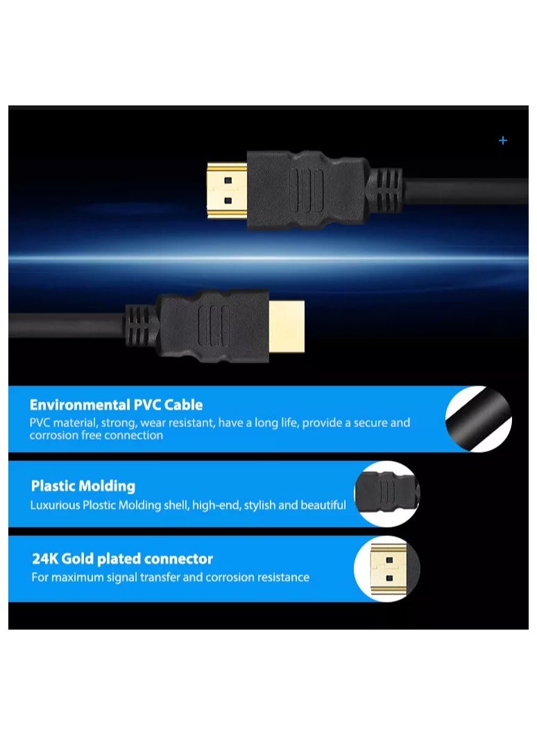 تي تيك كيبل HDMI من تي تيك فائق السرعة 18Gbps ودقة 4K عند 60Hz  بطول 20 متر  - Image 3