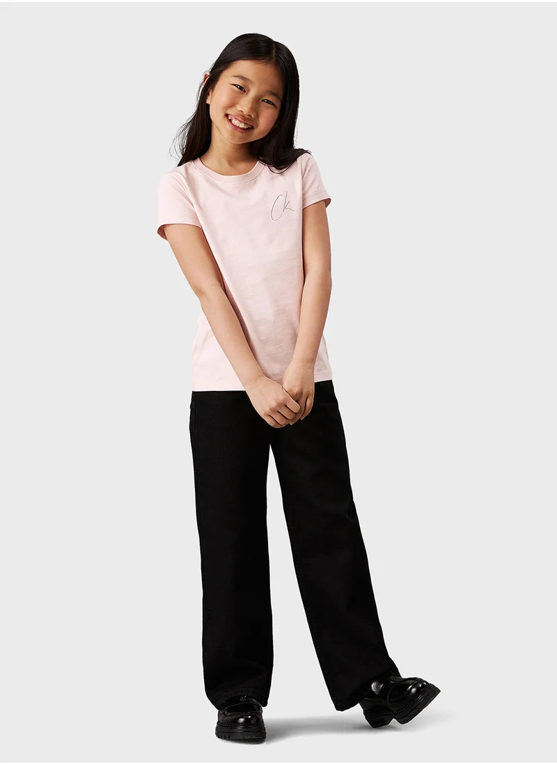 Calvin Klein Jeans Youth Logo T-Shirt