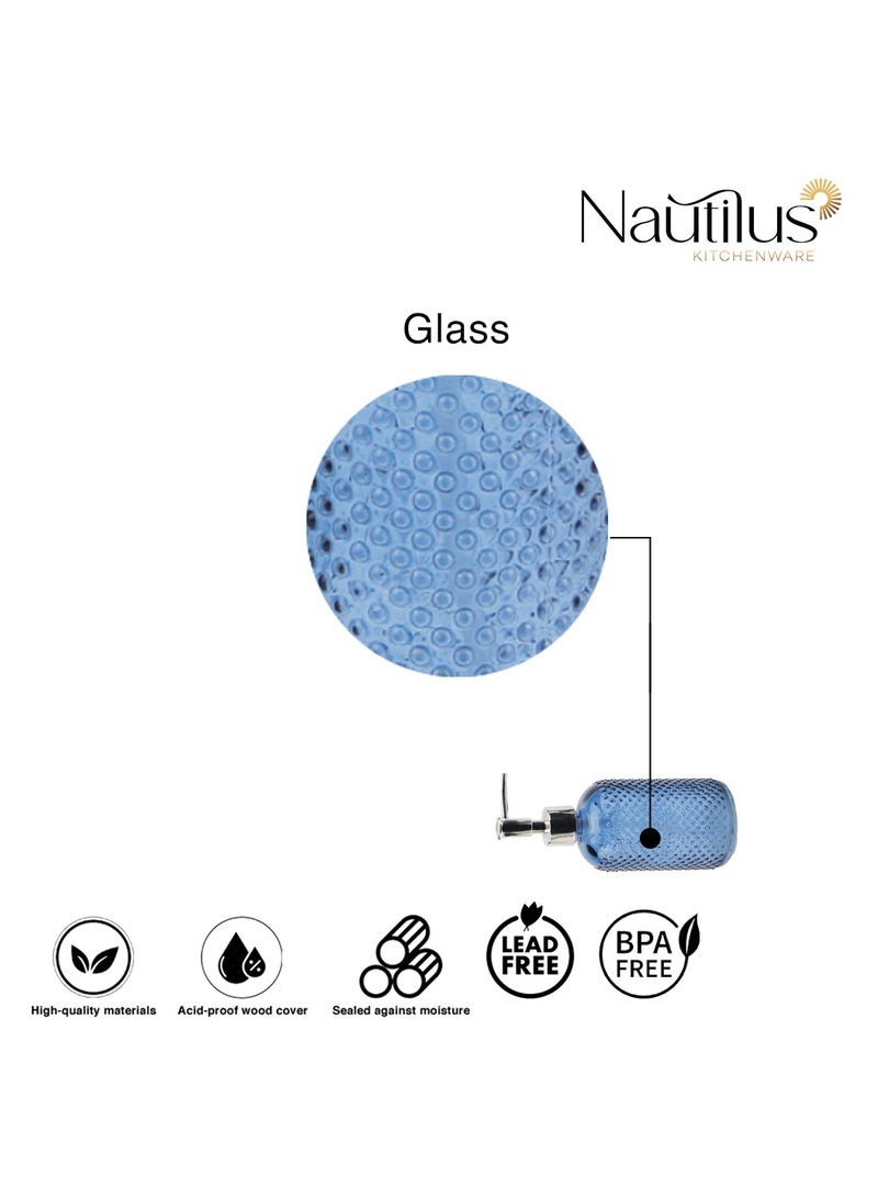 nautilus Nautilus Soap Dispenser 450ml - Glass  - Image 3