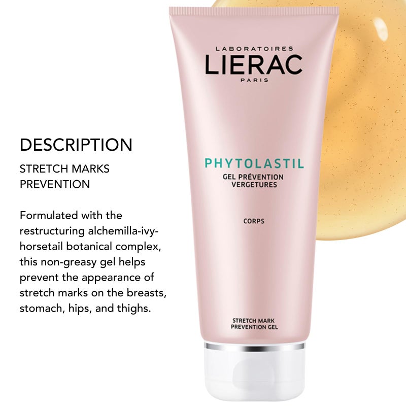 LIERAC|PHYTOLASTIL Stretch Mark Prevention Gel - Reduces the Appearance Of Old & New Scar, Facial Scars, and Surgery Scars, For Pregnancy & Weight Changes|200ml - Image 5