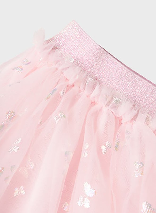 NAME IT NAME IT Kids Girls Butterfly Tulle Skirt  - Image 4